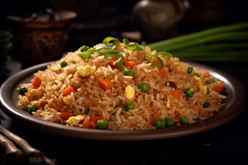 炒米饭厨房美味健康简单主食,高清,摄影图,摄影图片,图片大全,摄影图免费下载